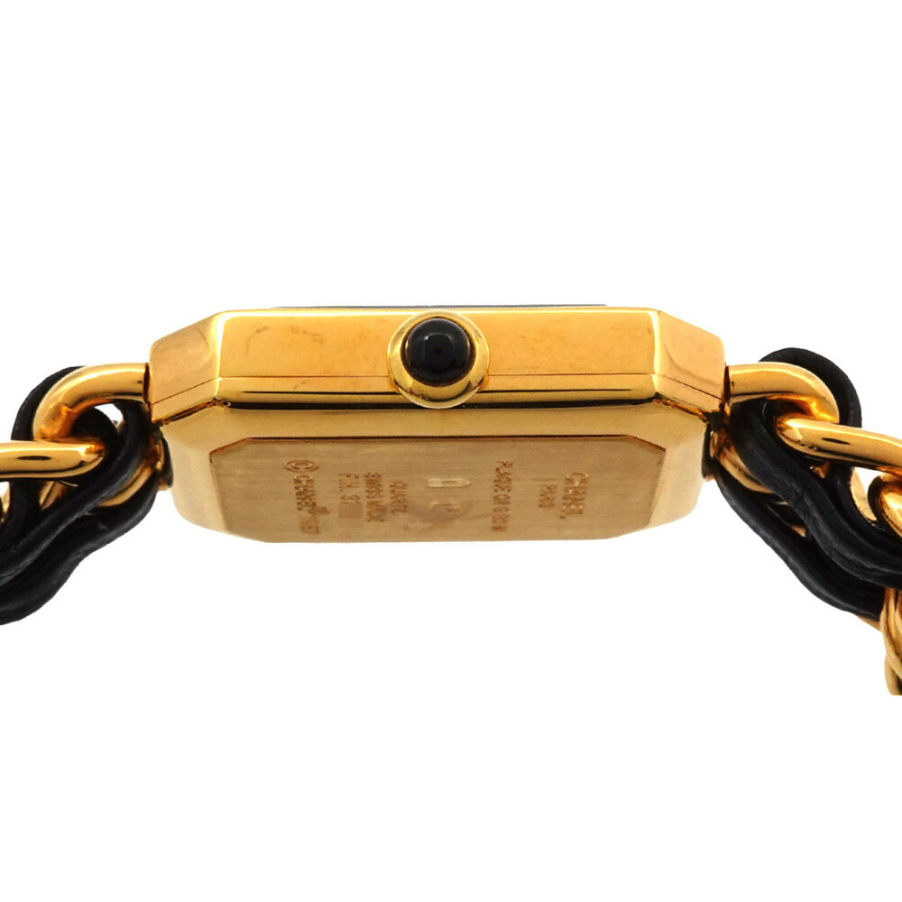 Chanel Premiere S-size H0001 Women's Watch Black Gold Quartz - Picture 5 of 6